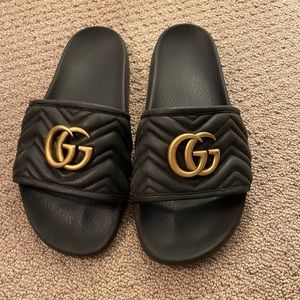 Authentic Gucci slides